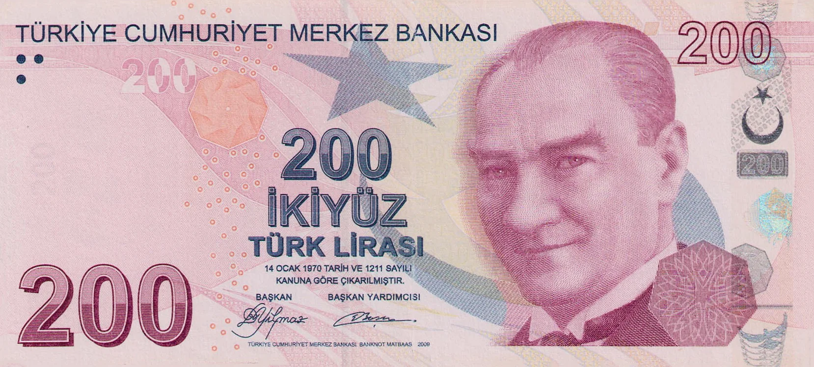 9.Emisyon 200 Türk Lirası I.Tertip